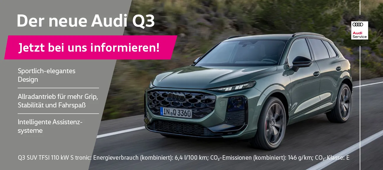 jetzt informieren  Audi Q3